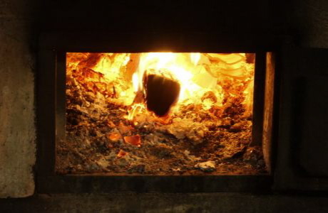 Mittelalterliche Holzofenbäckerei