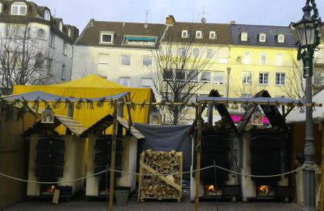 Mittelalterliche Holzofenbäckerei